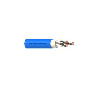 4Pr 0.5mm2 BC Cl2/PVC/OAS/PVC V90 600V Blue