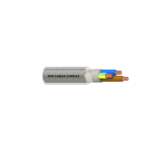 2C+E 1.5mm2 BC Cl5/PVC/PVC/TCB/PVC V75 Clear 1kV VSD